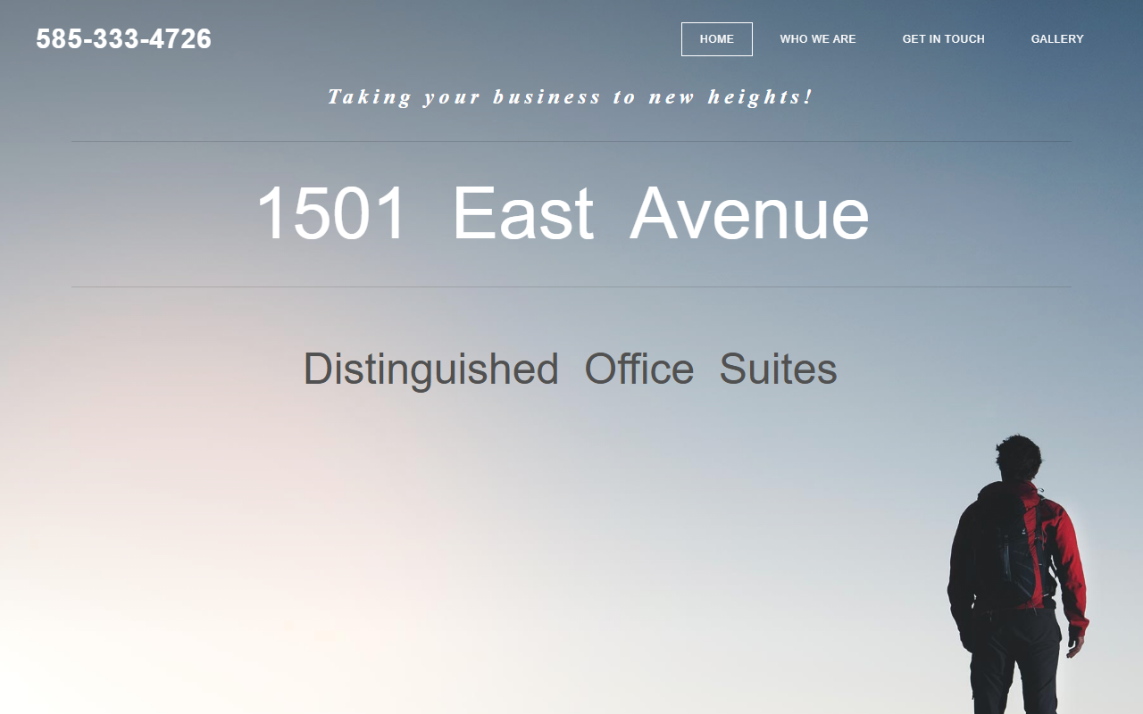 1501eastavenue.com screenshot