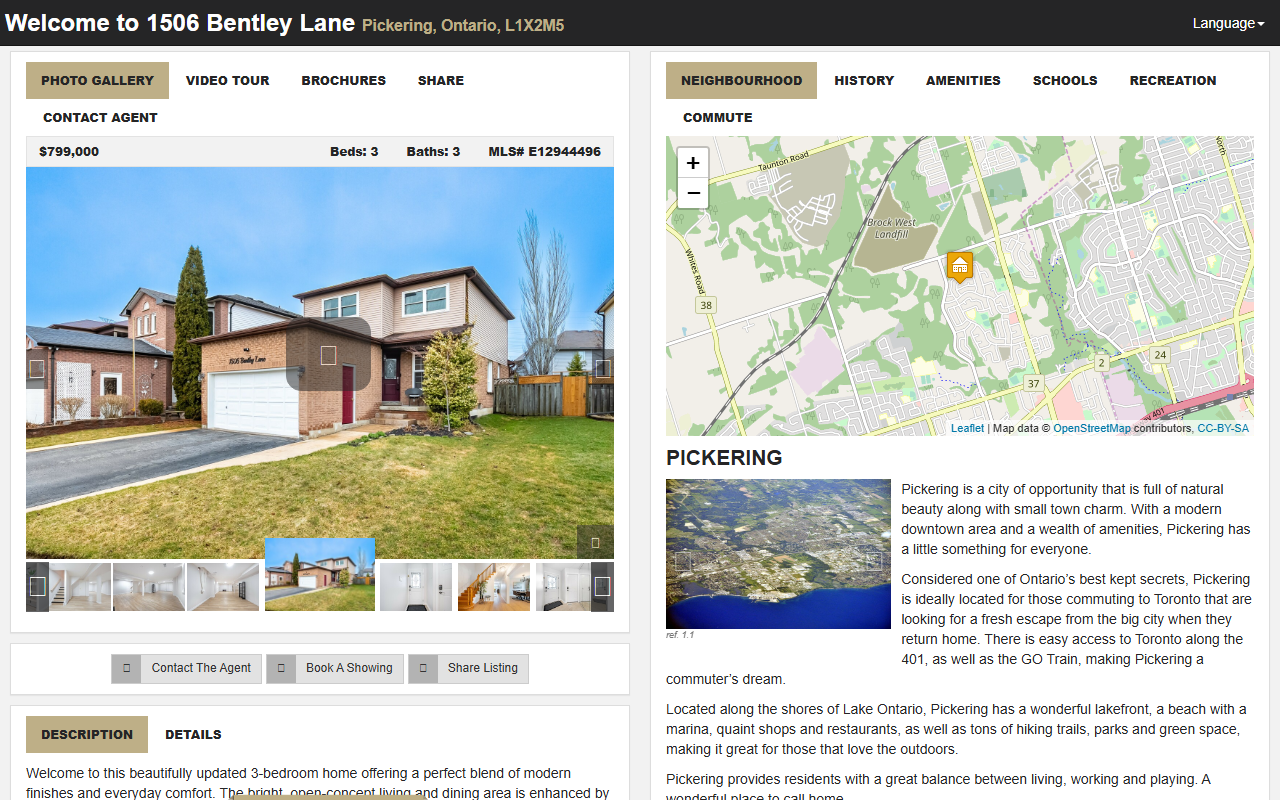 1506bentley.com screenshot
