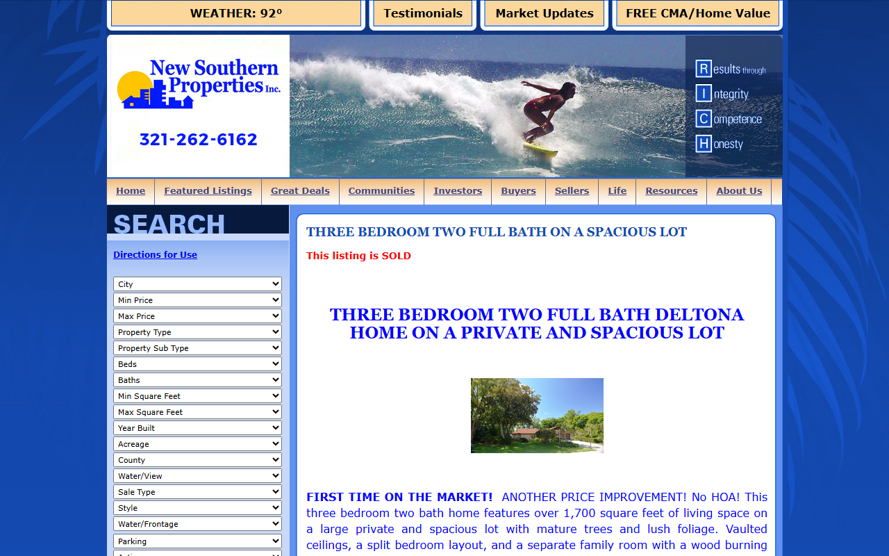 1509huntington.com screenshot