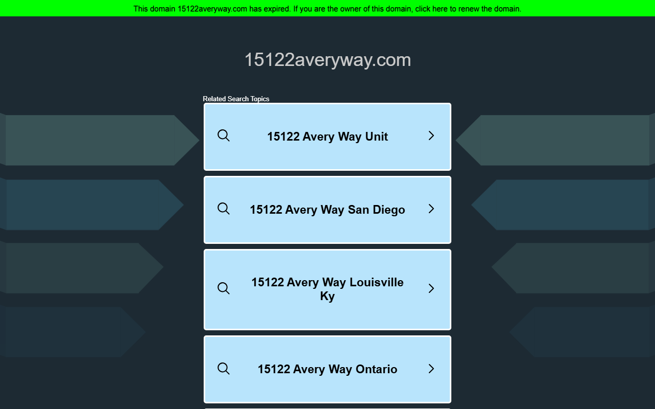15122averyway.com screenshot
