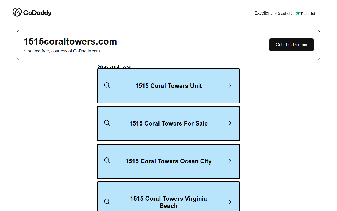 1515coraltowers.com screenshot