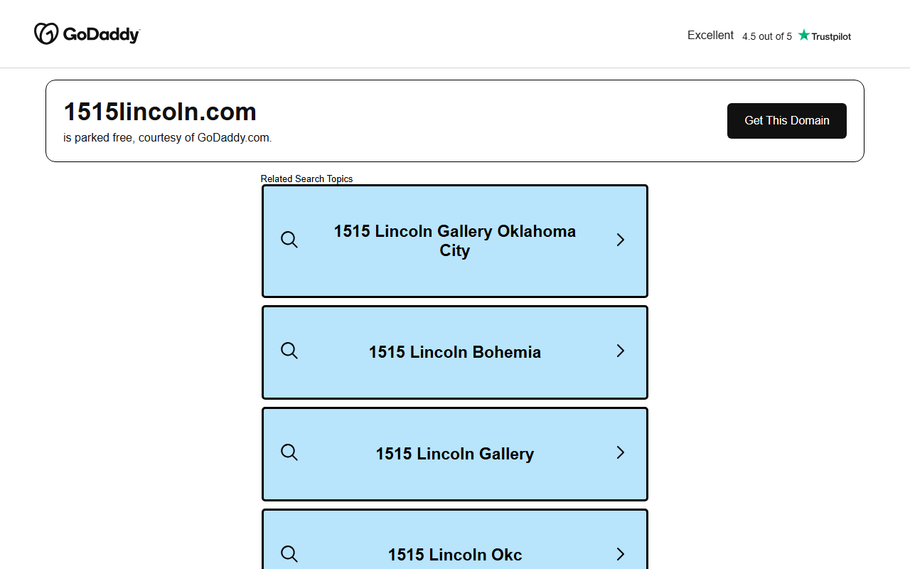 1515lincoln.com screenshot