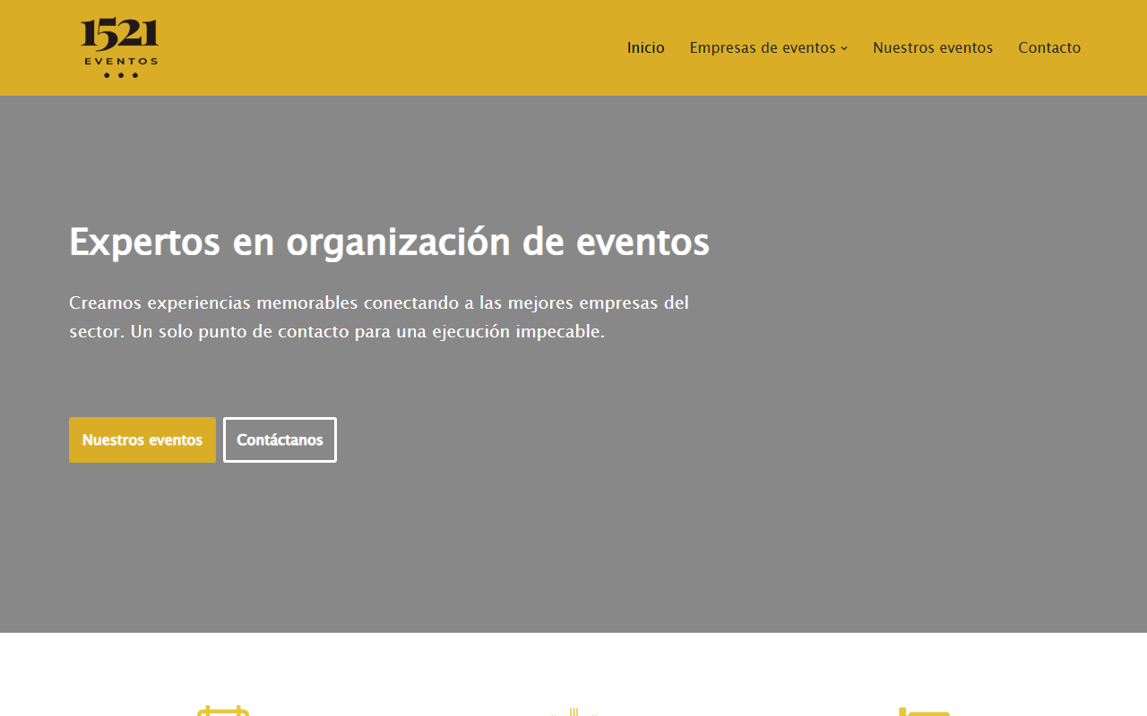 1521eventos.com screenshot