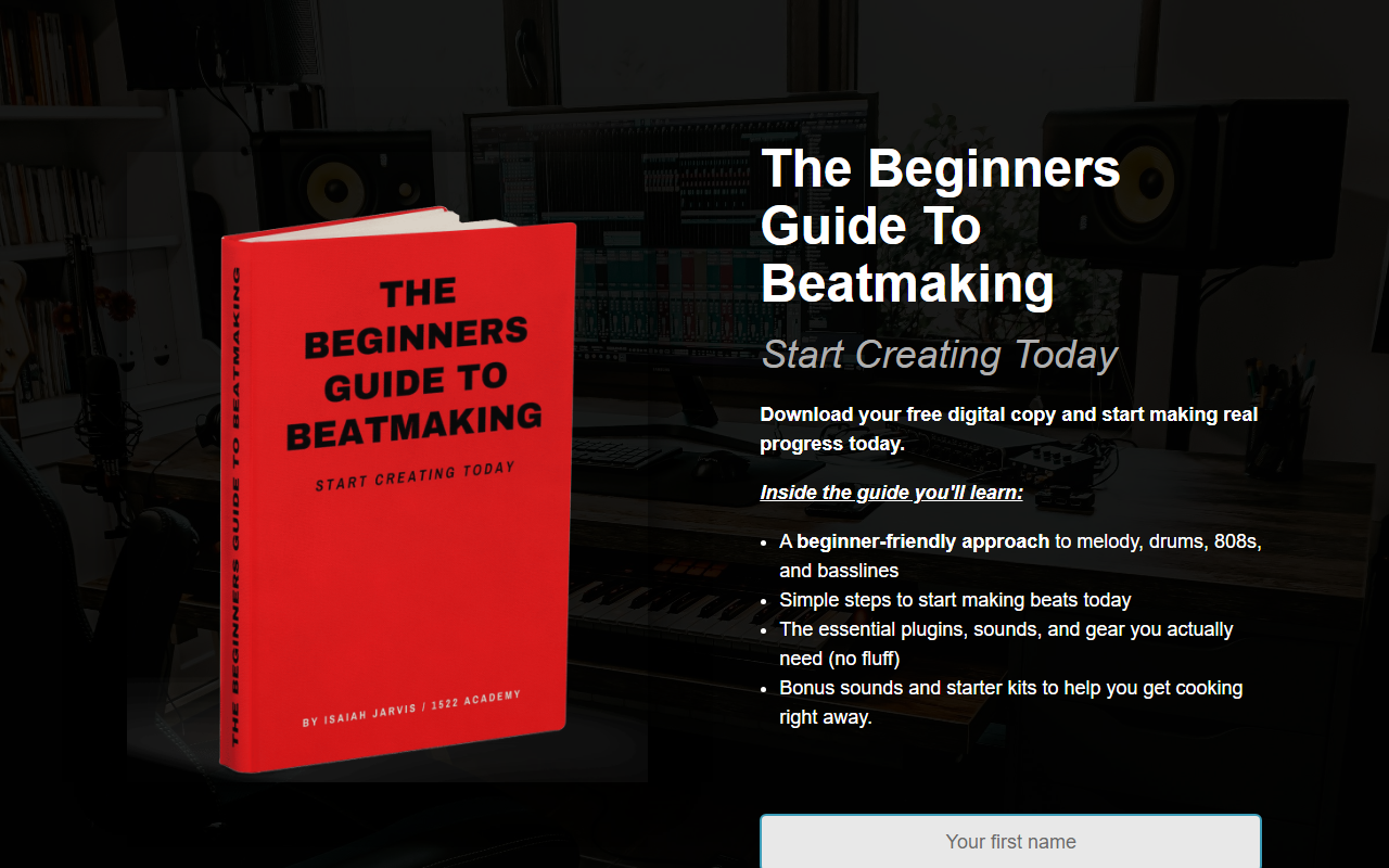 1522academy.com screenshot