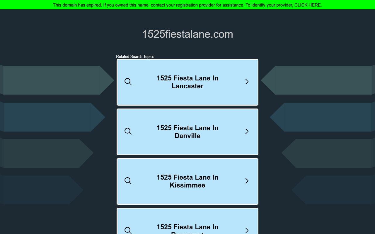 1525fiestalane.com screenshot
