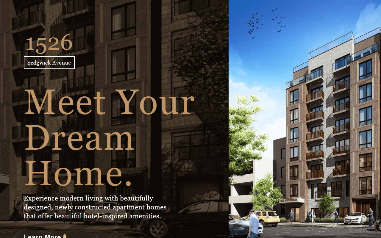 1526sedgwick.com screenshot