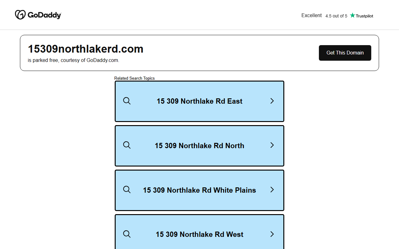 15309northlakerd.com screenshot