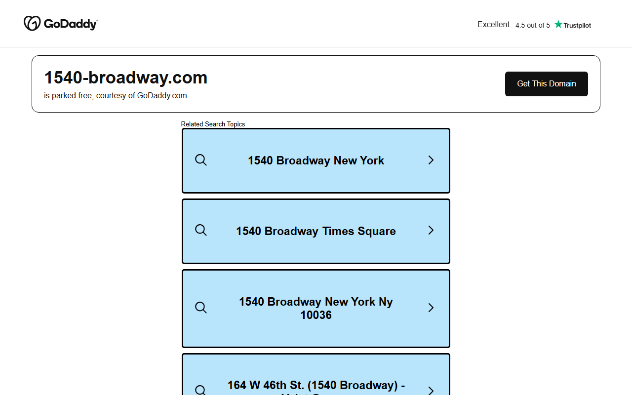 1540-broadway.com screenshot