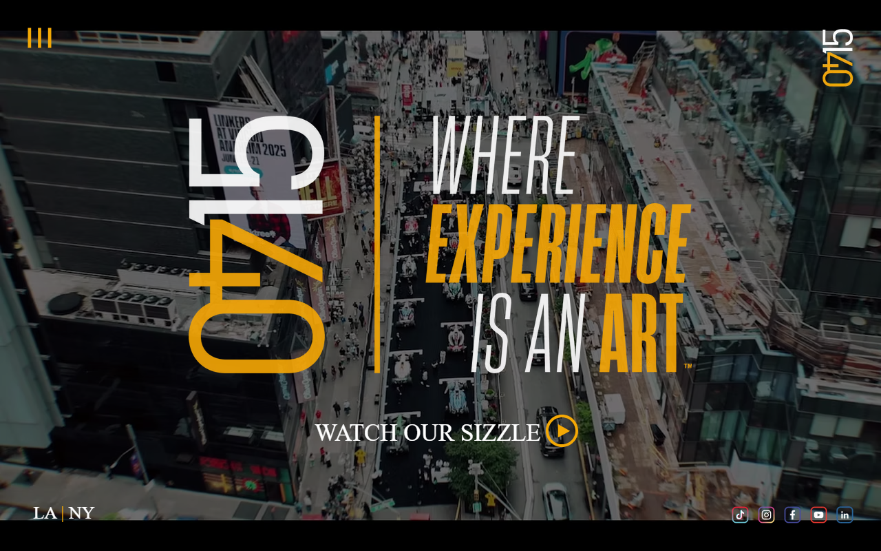 1540experiential.com screenshot