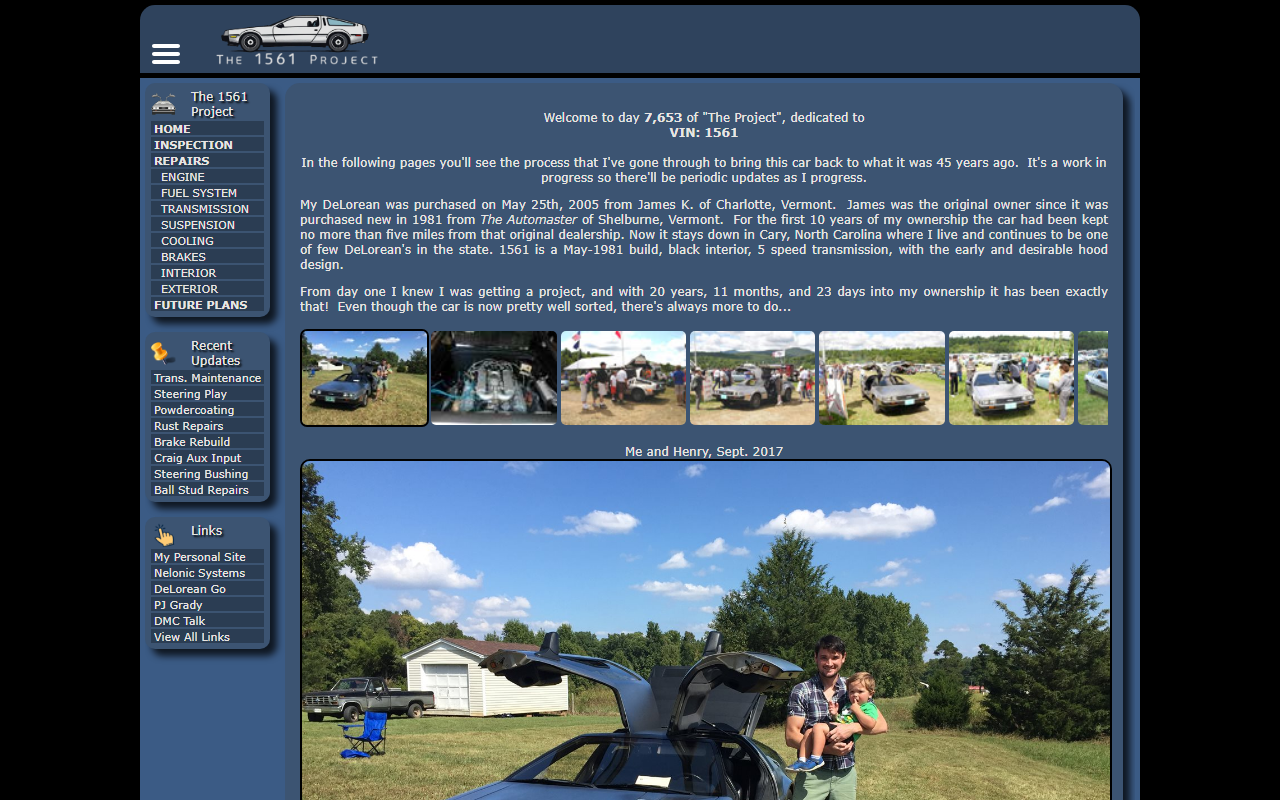 1561project.com screenshot