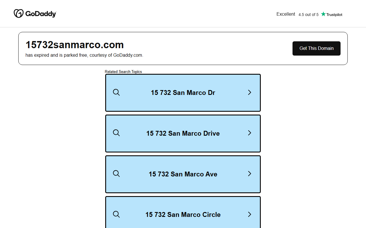 15732sanmarco.com screenshot