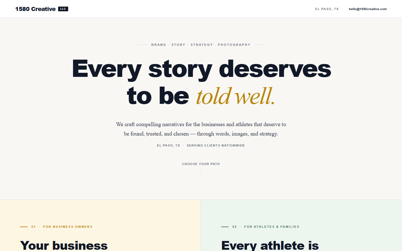 1580creative.com screenshot