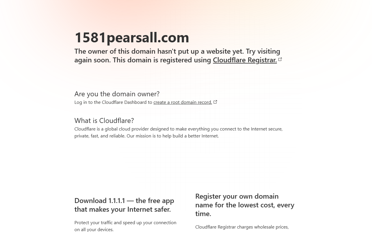1581pearsall.com screenshot