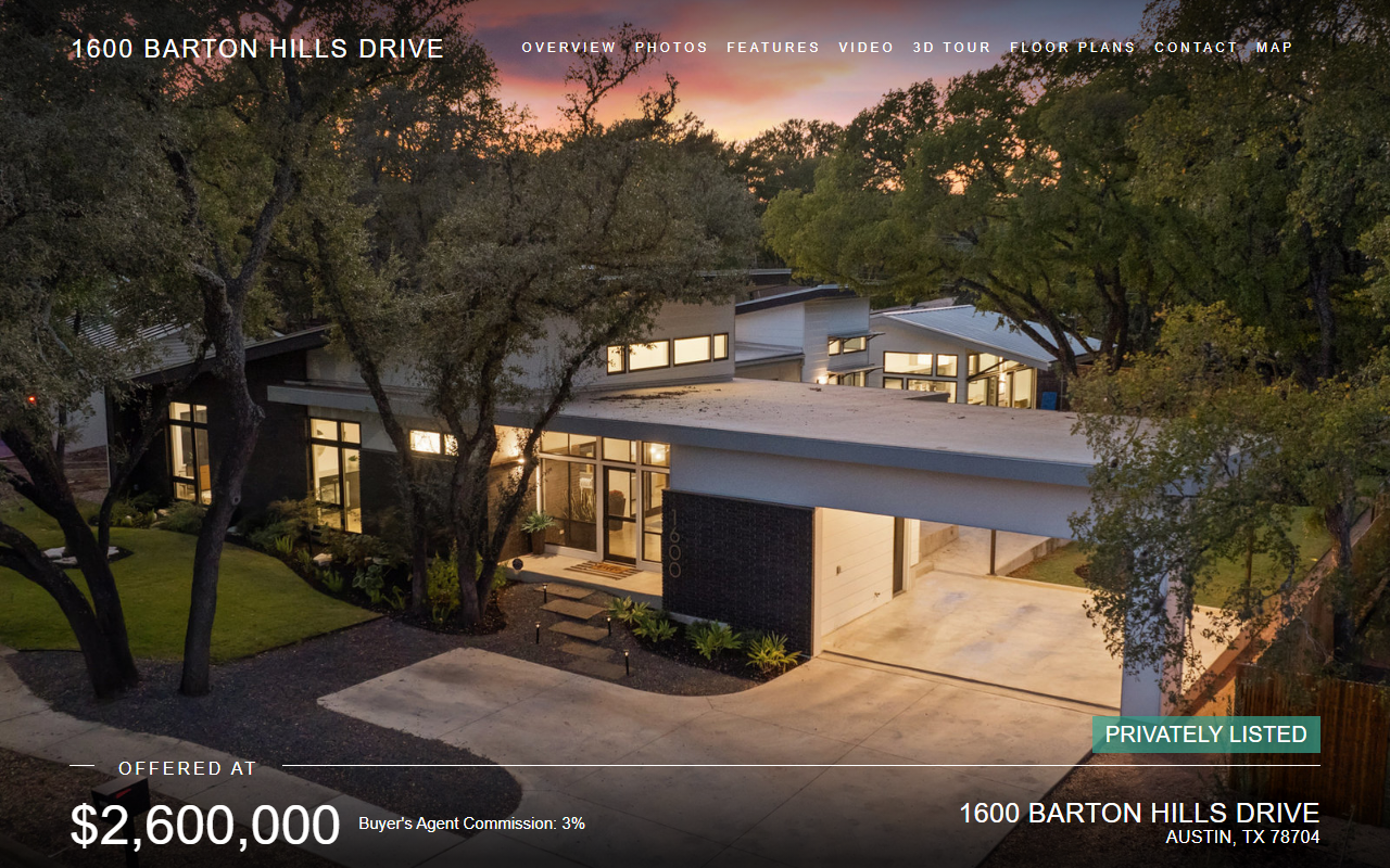 1600bartonhills.com screenshot
