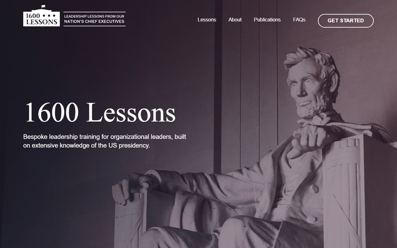 1600lessons.com screenshot