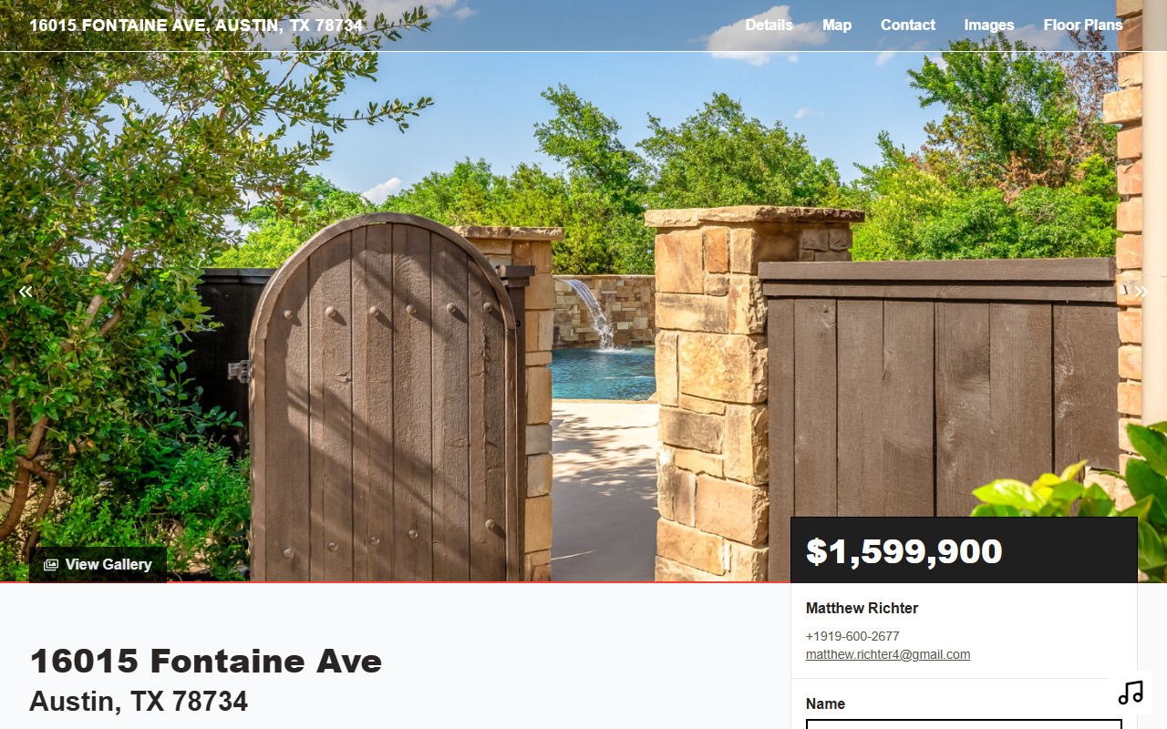 16015fontaine.com screenshot