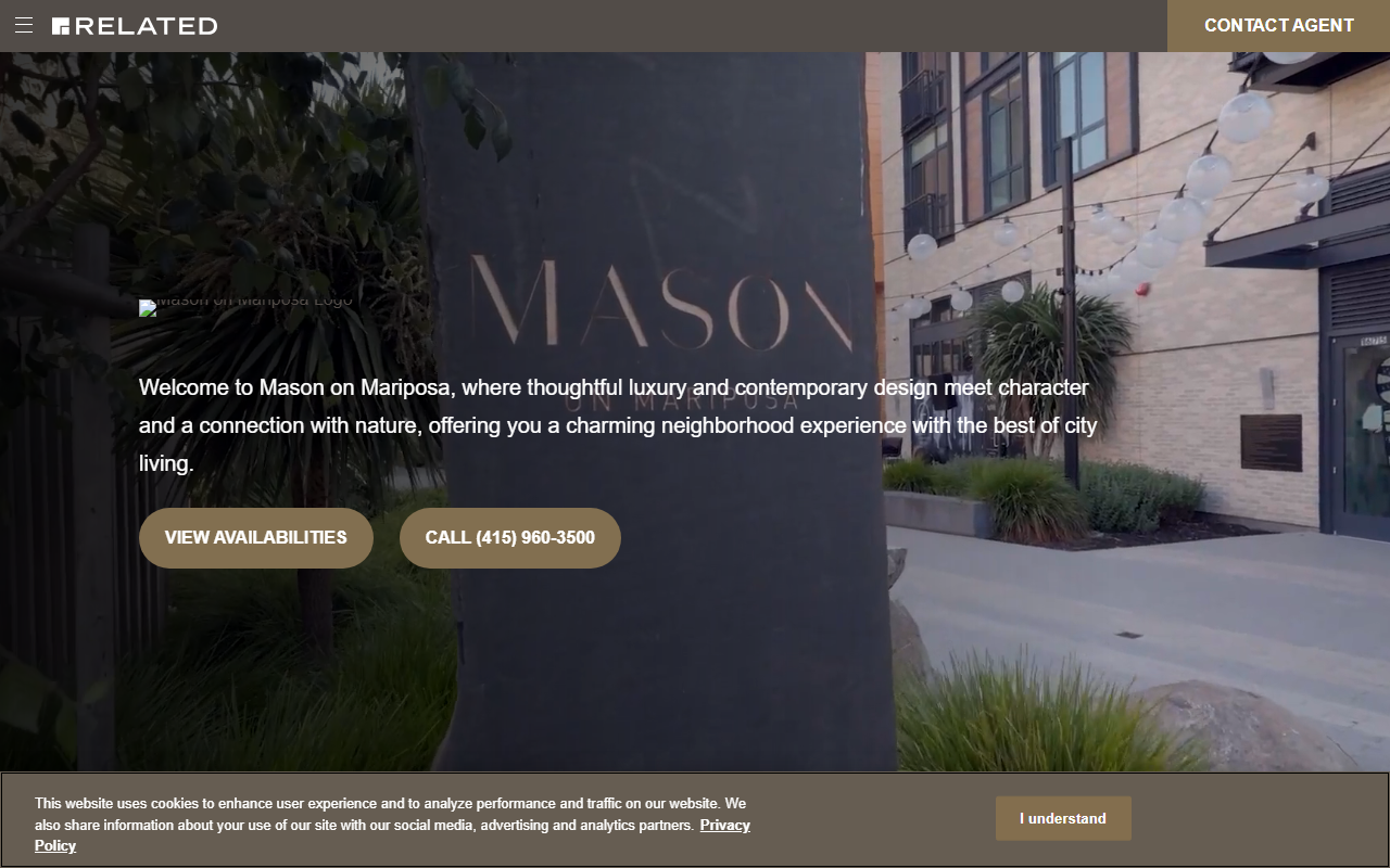 1601mariposa.com screenshot