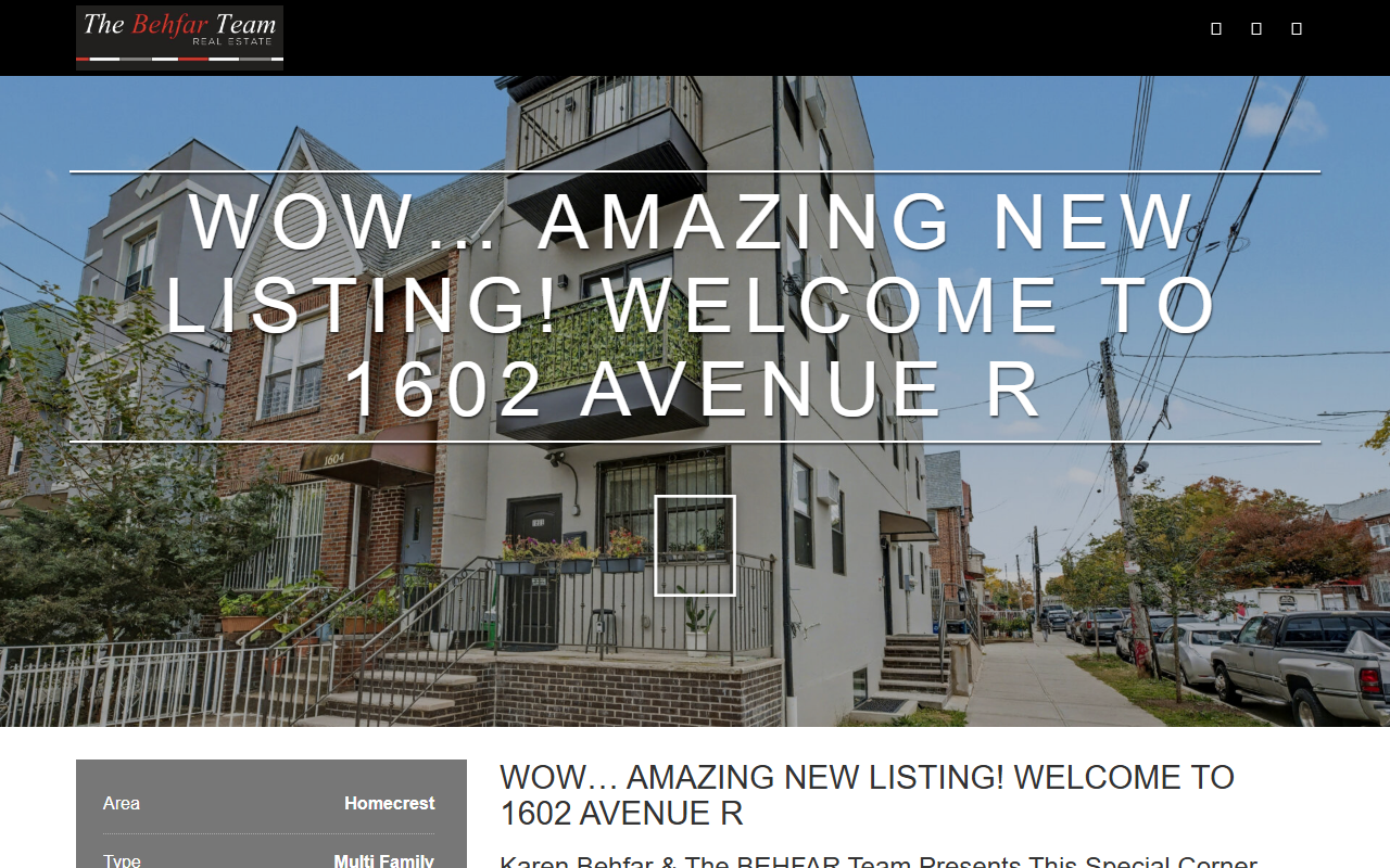 1602avenuer.com screenshot