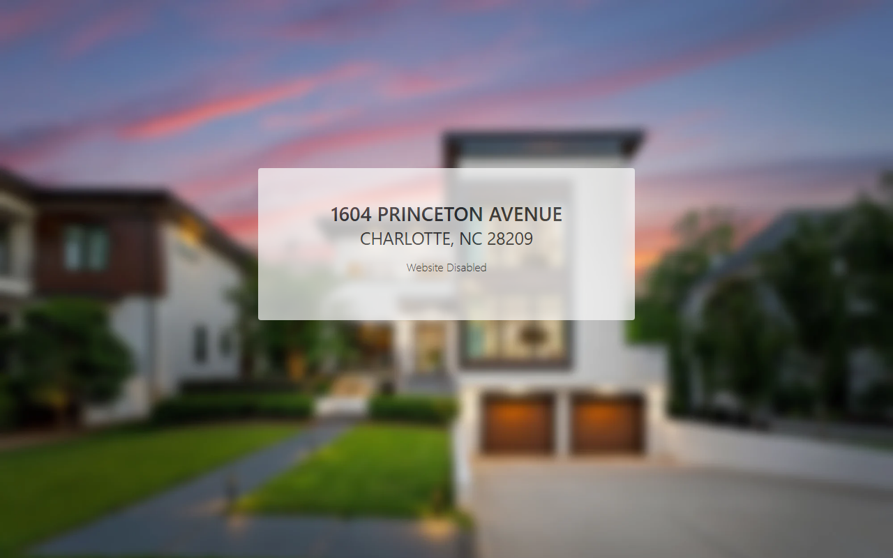 1604princetonave.com screenshot