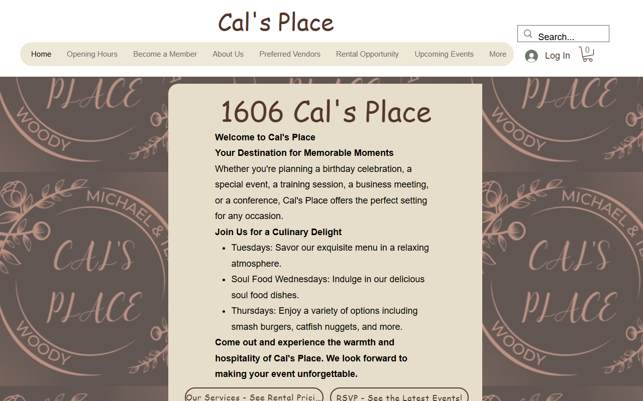 1606calsplace.com screenshot
