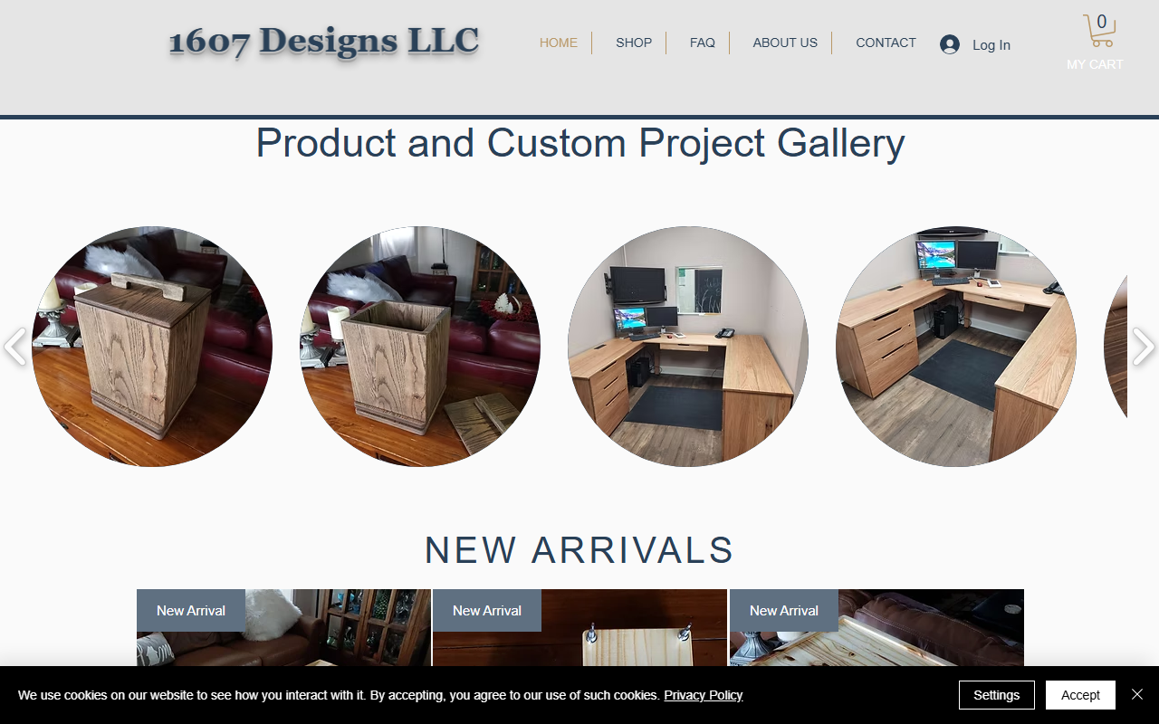 1607designsllc.com screenshot