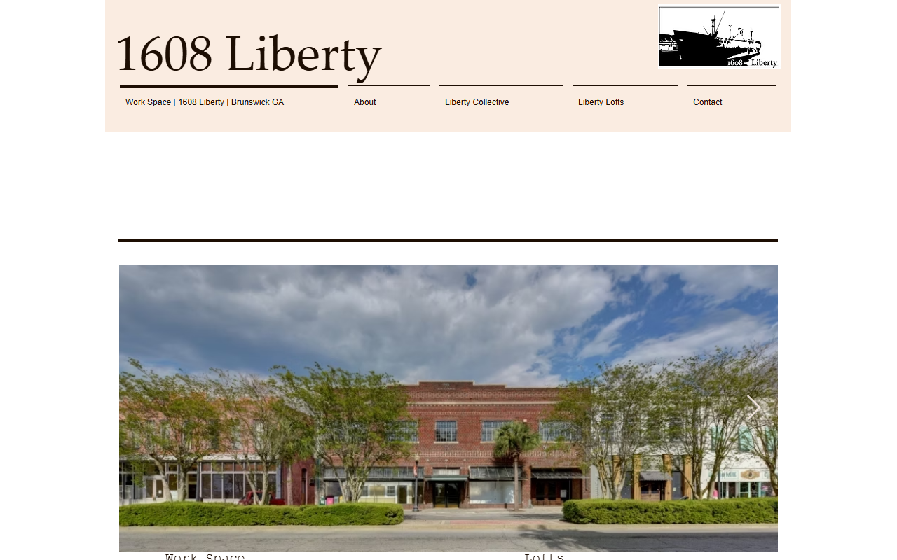 1608liberty.com screenshot