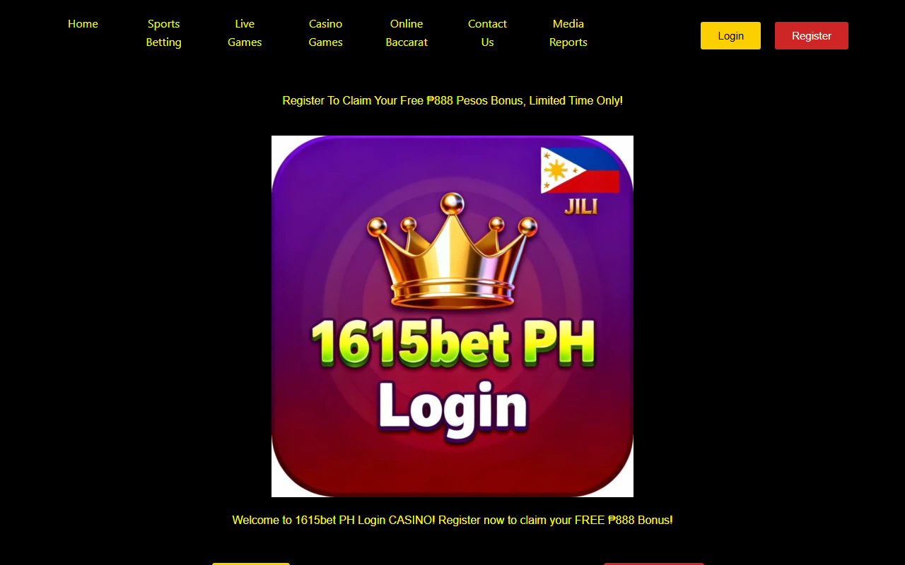 1615betlogin.com screenshot