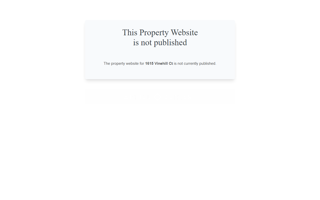 1615vinehillct.com screenshot