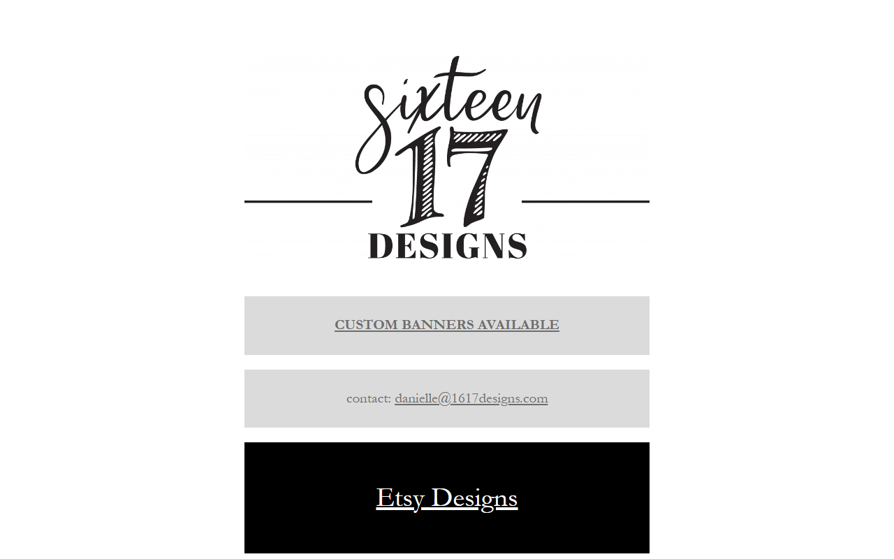 1617designs.com screenshot