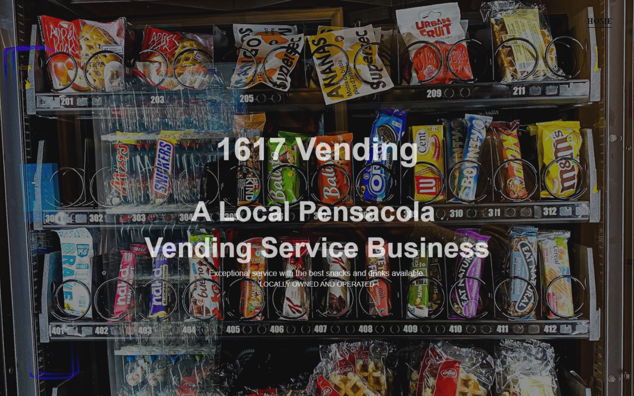 1617vending.com screenshot