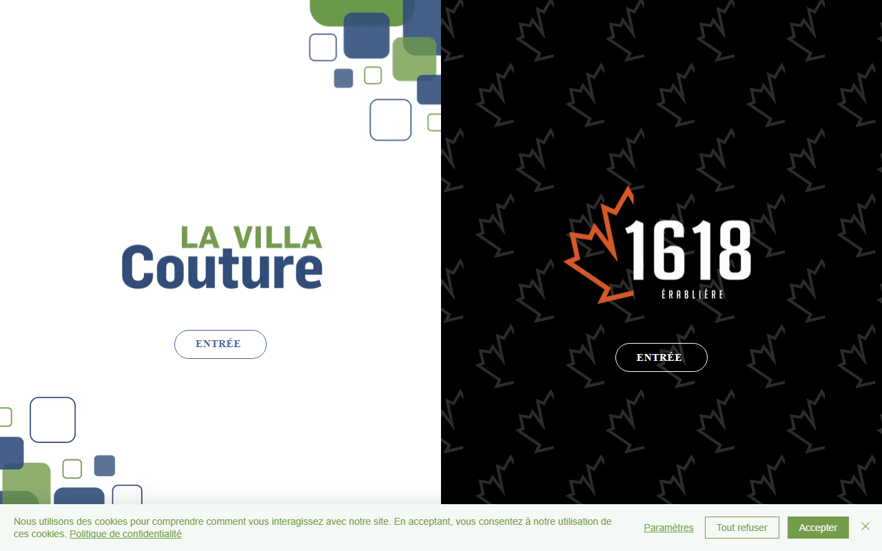 1618-erabliere.com screenshot