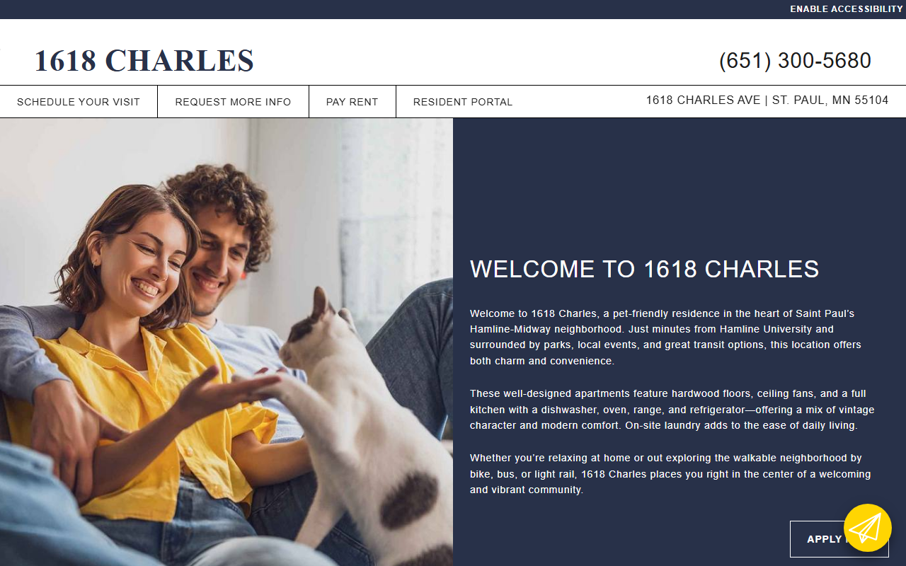 1618charles.com screenshot