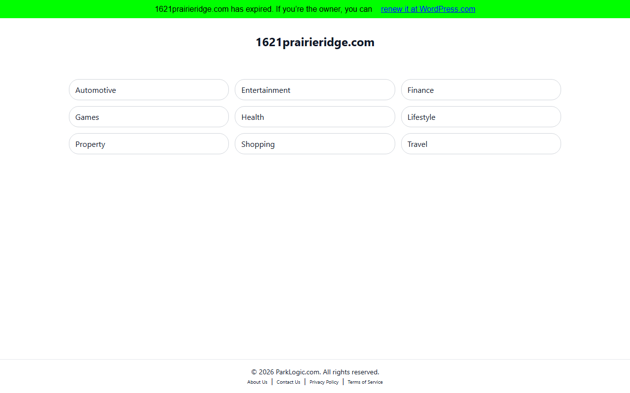 1621prairieridge.com screenshot