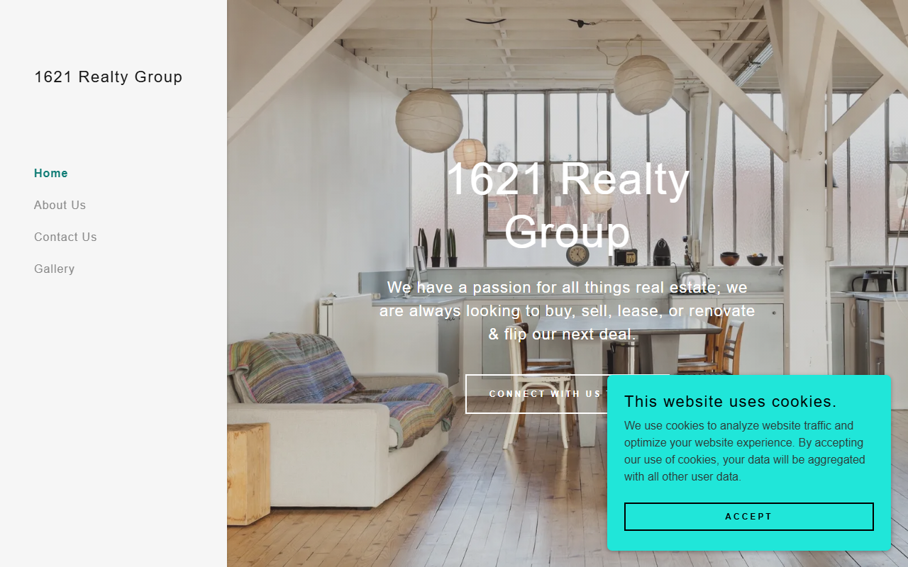 1621realtygroup.com screenshot