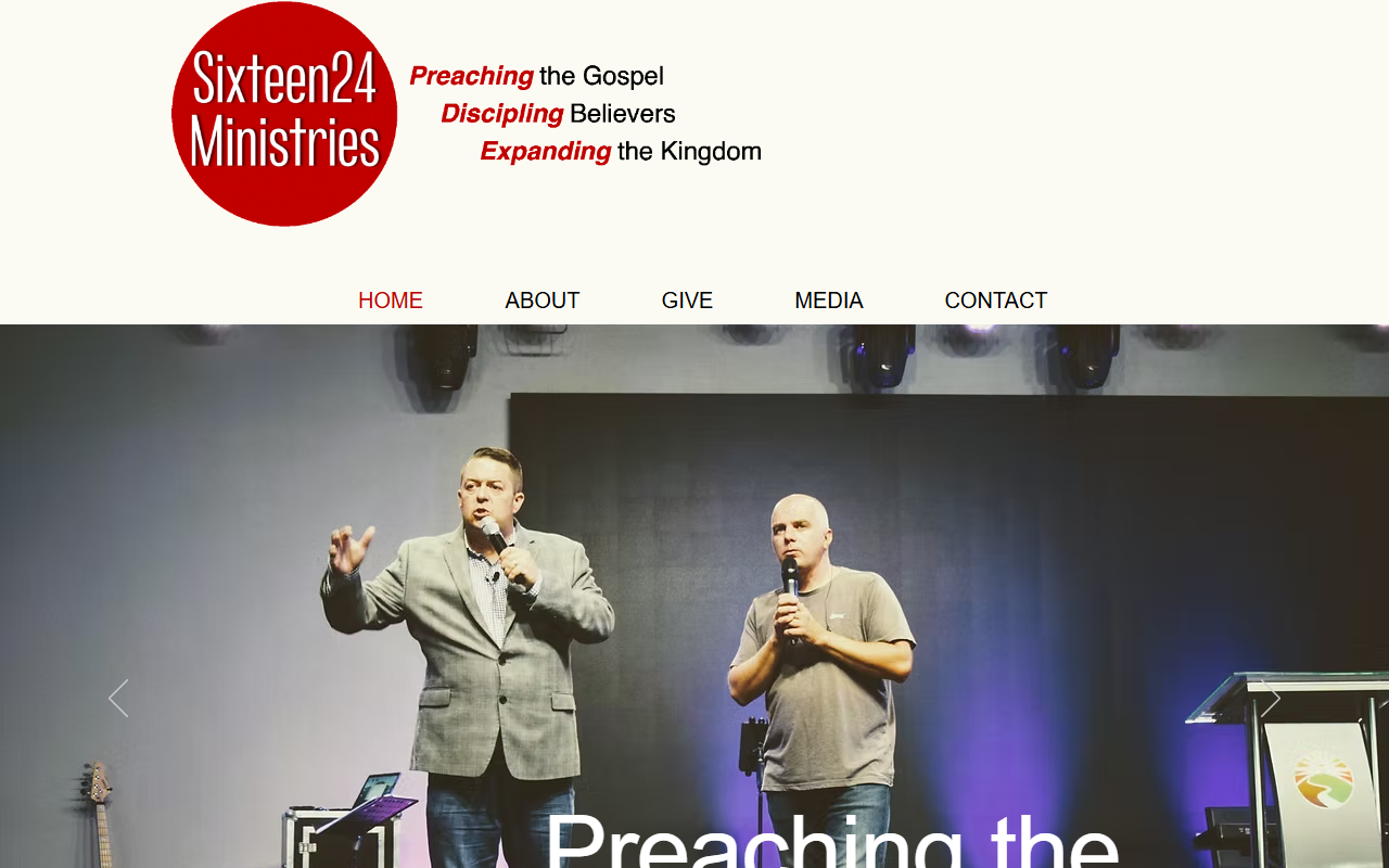 1624ministries.com screenshot