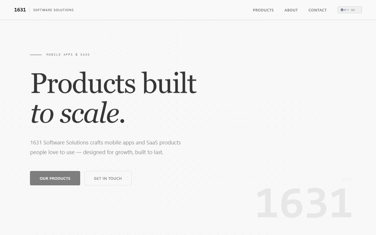 1631software.com screenshot