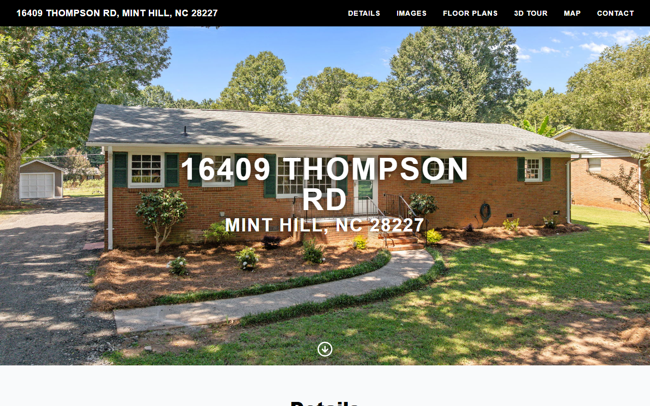 16409thompson.com screenshot
