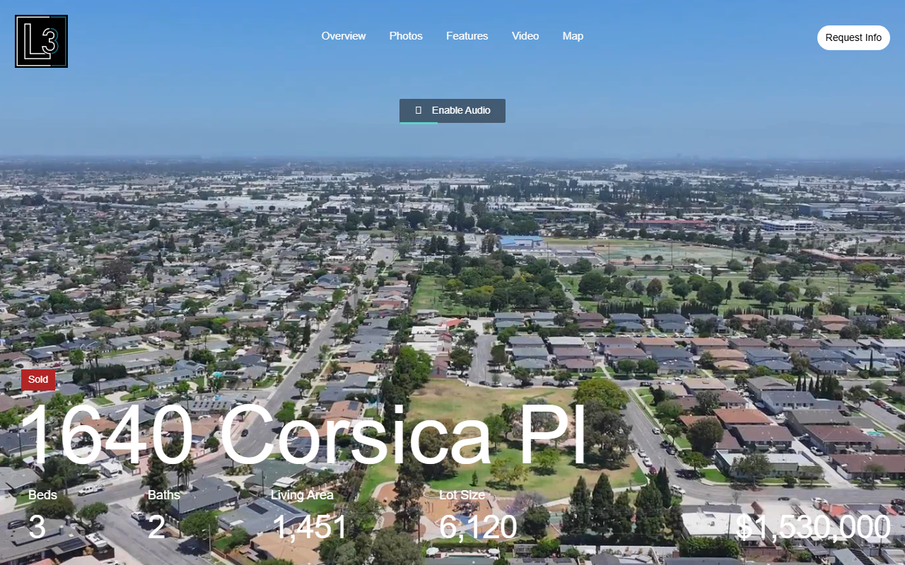 1640corsica.com screenshot