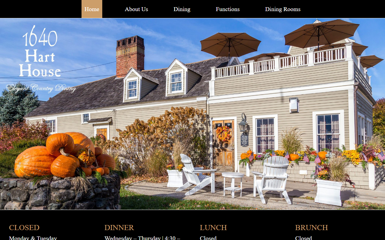 1640harthouse.com screenshot