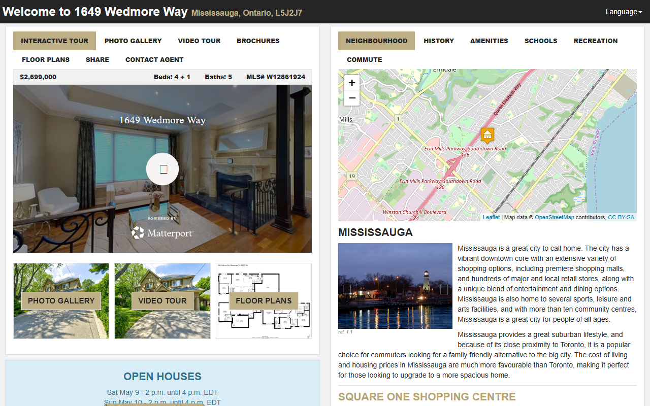 1649wedmore.com screenshot