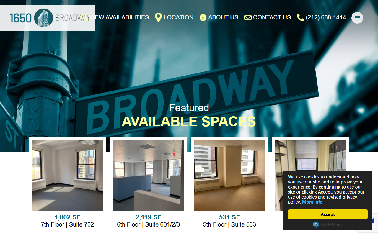 1650broadwaynyc.com screenshot