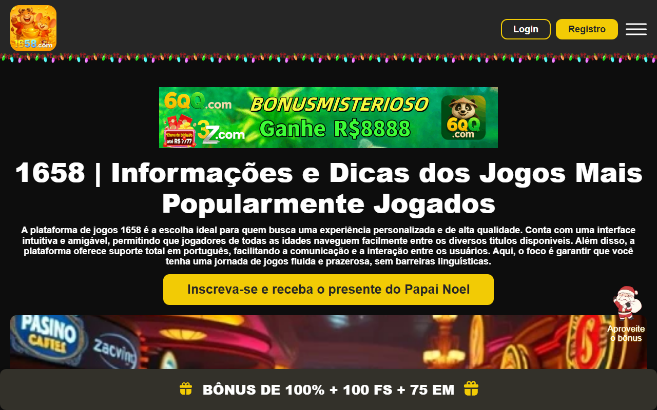 1658plataforma.com screenshot