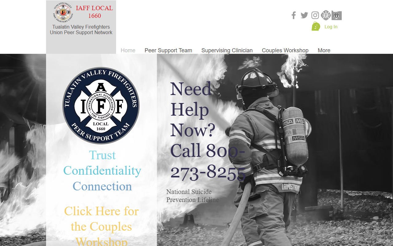 1660peersupport.com screenshot