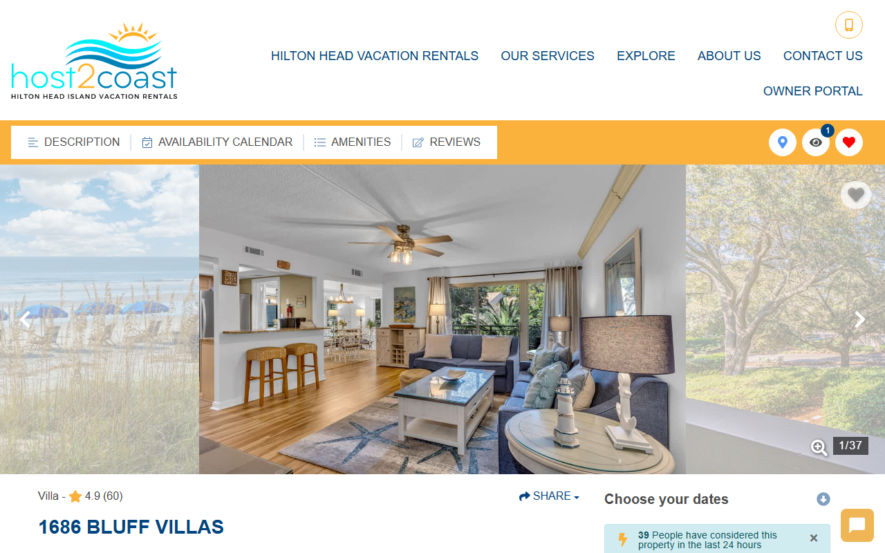 1686bluffvillas.com screenshot