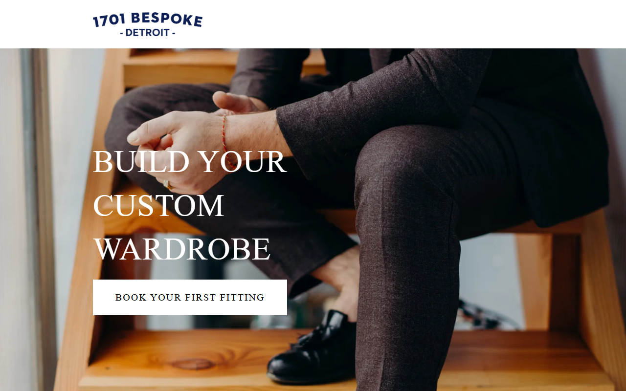 1701bespoke.com screenshot
