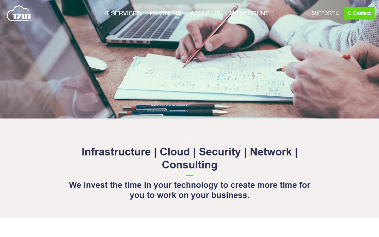 1701solutions.com screenshot