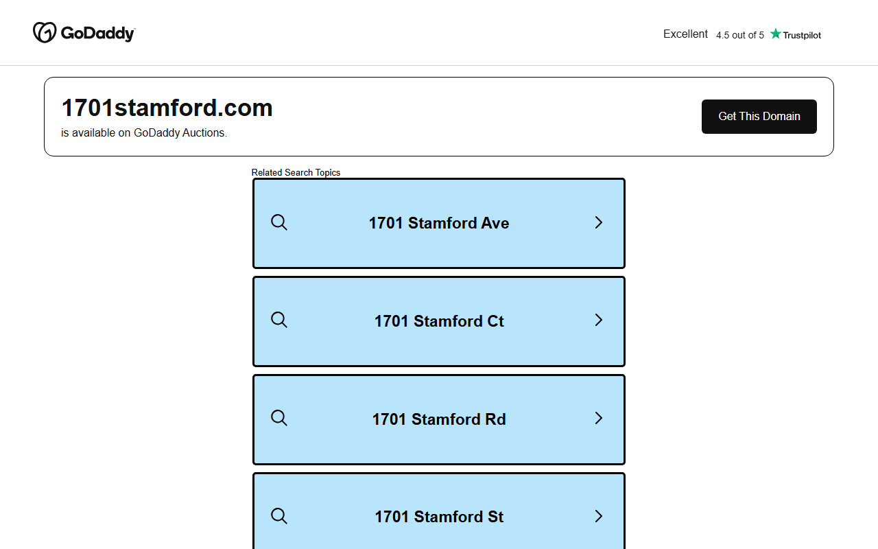 1701stamford.com screenshot