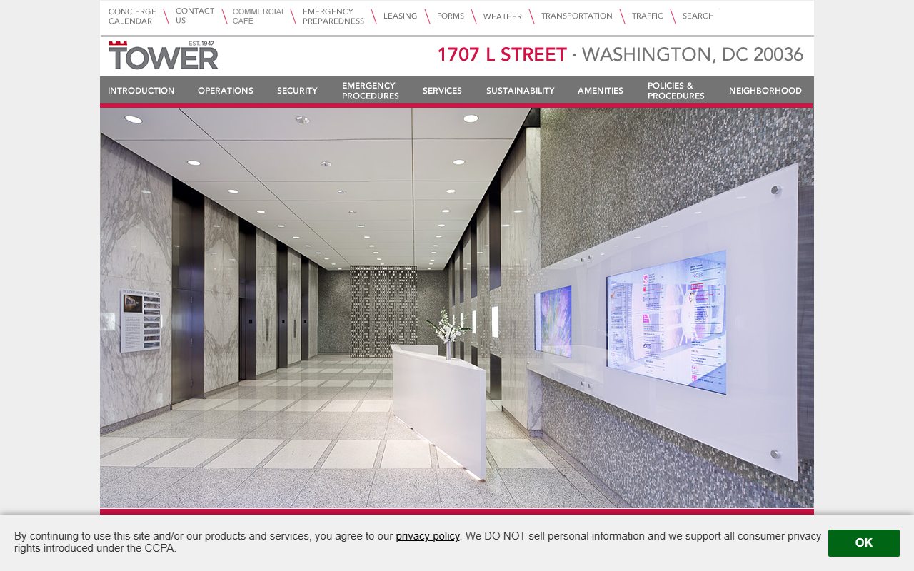 1707lstreet.com screenshot