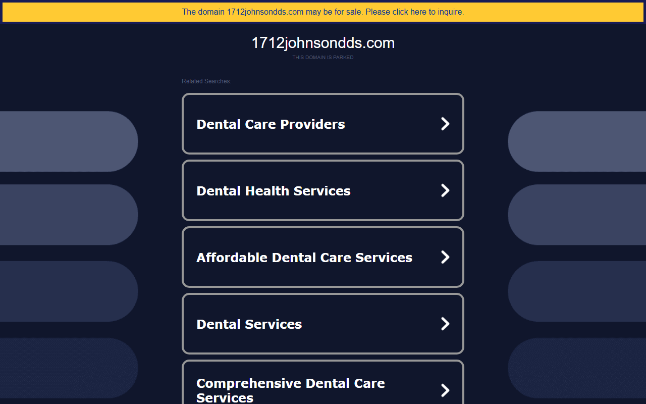 1712johnsondds.com screenshot