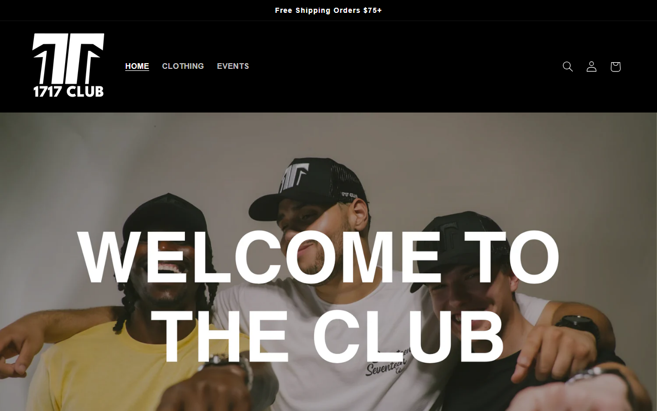 1717golfclub.com screenshot